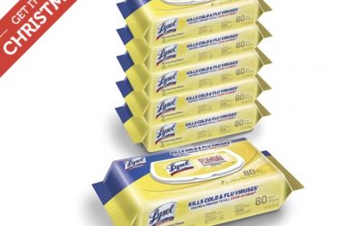 Stock Up! Grab 6 Packs of Lysol Wipes for Just $16.99!